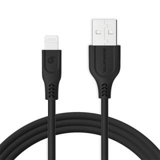 Kabel USB lightning 3.1A 3100mAh hitro polnjenje QC 2m črn