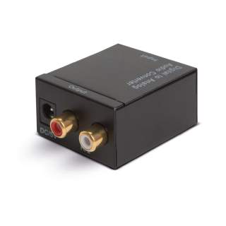Pretvornik iz digitalnega v analogni signal coaxial ali toslink v L/R audio
