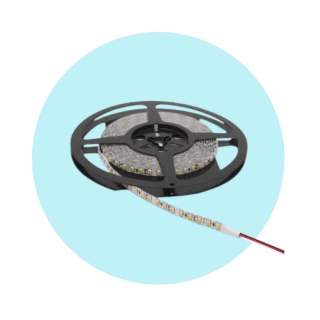 LED trak 9,6W/m 12V 120 LED/m IP20 hladno beli 6500K 5m