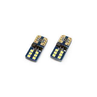 Avto LED sijalka T10 W5W 12 LED 2016 UltraBright 2W 5600K 2 kosa