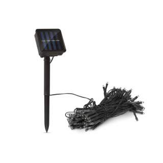 LED solarna svetilka 50 kosov pisanih LED 2 funkciji 5 + 2 m