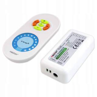 Kontroler za enobarvne LED trakove RF 12/24V z  daljincem na dotik