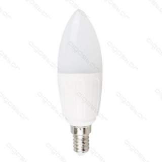 LED žarnica - sijalka E14 C37 9W toplo bela 3000K