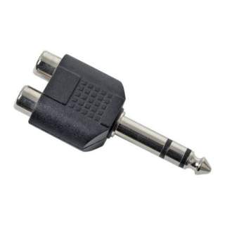 Razdelilec Y RCA / 6,3mm JACK