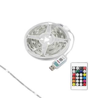 RGB LED dekoracijski trak kroglice 8mm 100 LED 10m, aplikacija, daljinski upravljalnik